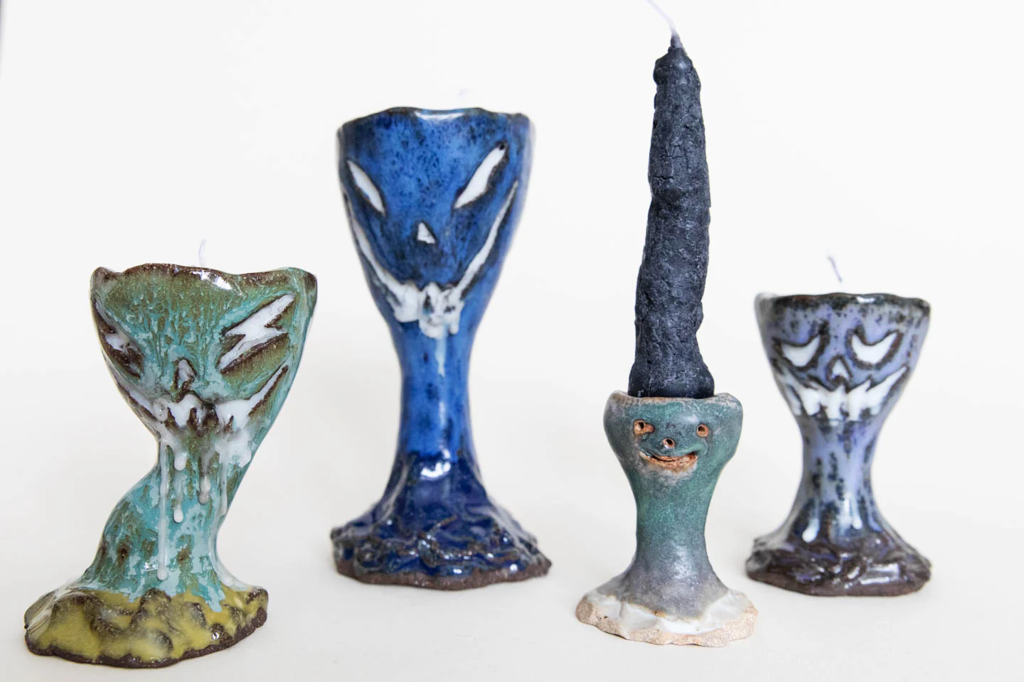 DUNGEON GOODS | BLUE JEAN FADE CHALICE CANDLE - Image 6