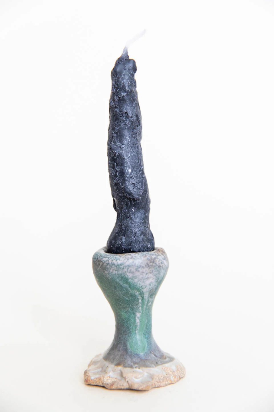 DUNGEON GOODS | SMALL GREEN CHALICE CANDLE HOLDER - Image 3