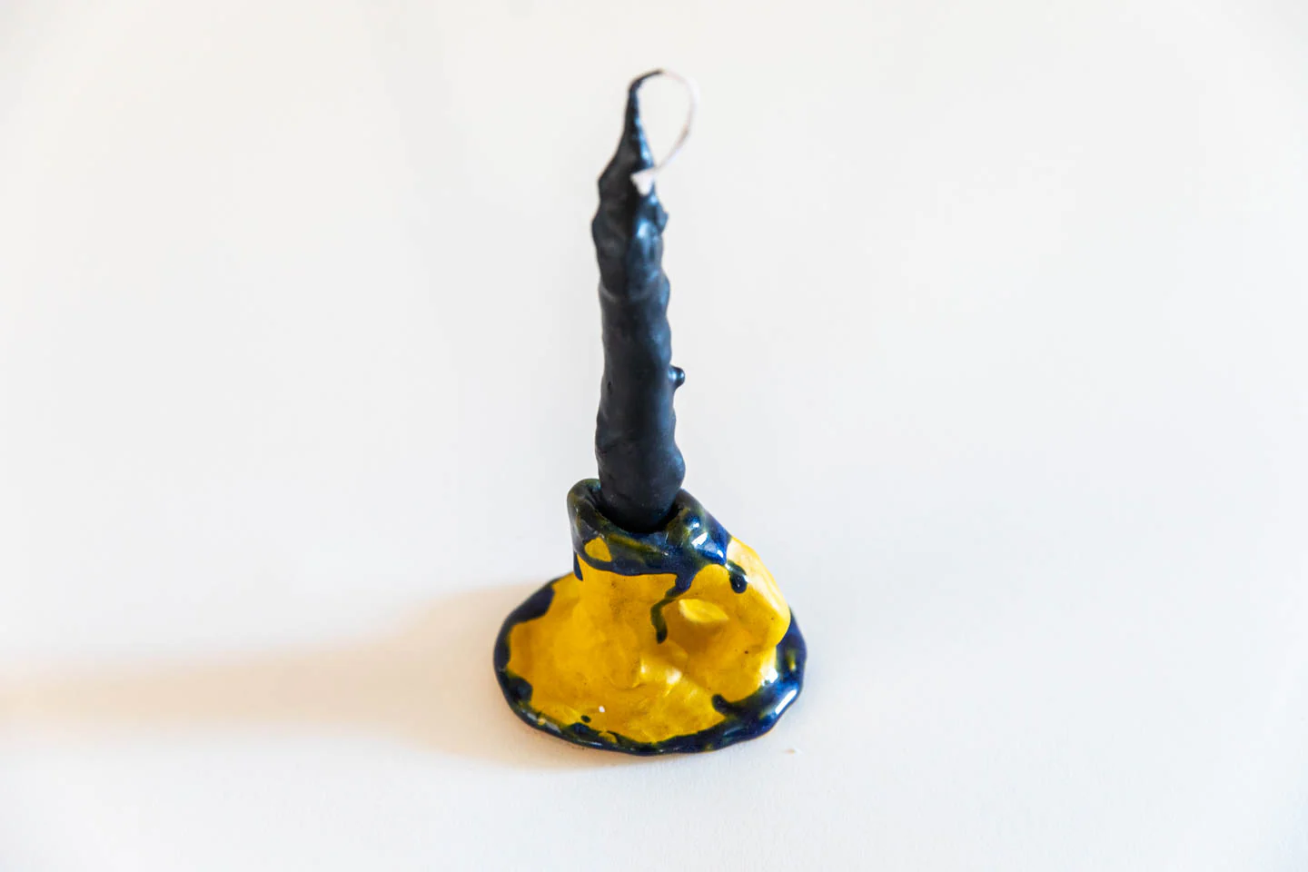 DUNGEON GOODS | YELLOW AND BLUE CANDLE HOLDER - Image 5